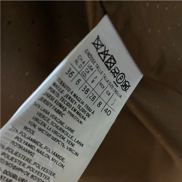 Max mara weekend teddy bear coat wool camel brown jacket - Picture 10 of 11